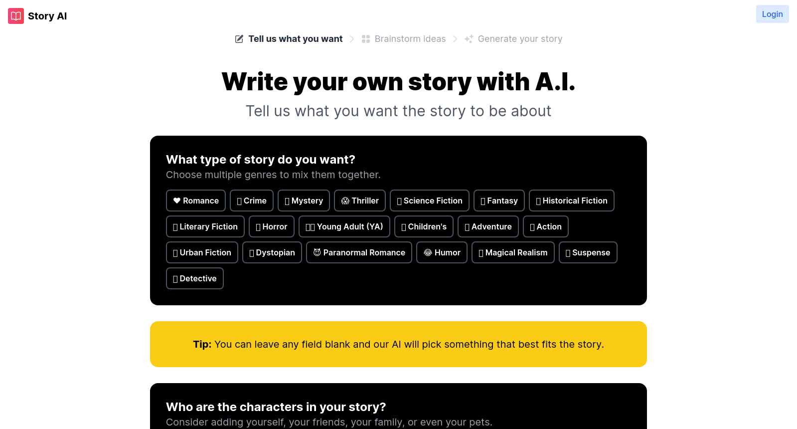 Story AI icon