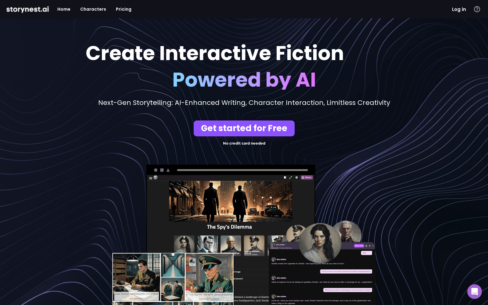 StoryNest.ai - AI powered Interactive Novels and Stories icon