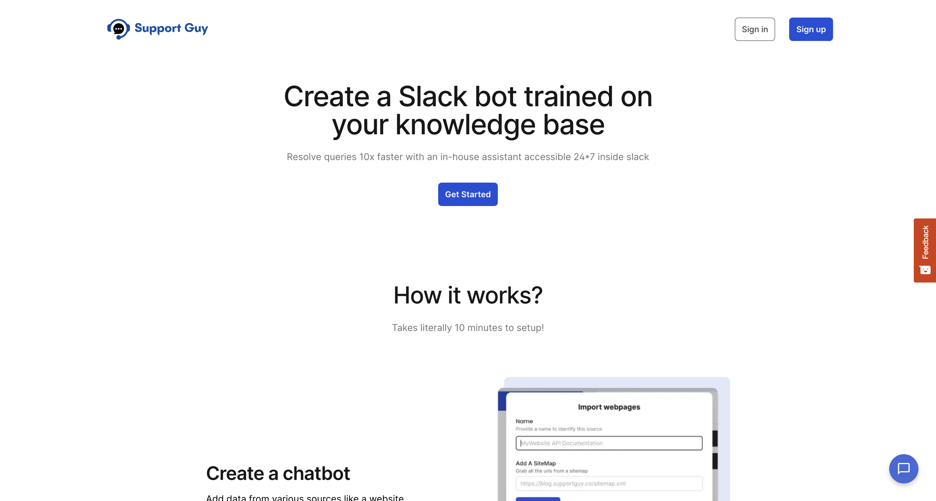 SupportGuy - The ChatGPT-Powered Customer Support Platform icon