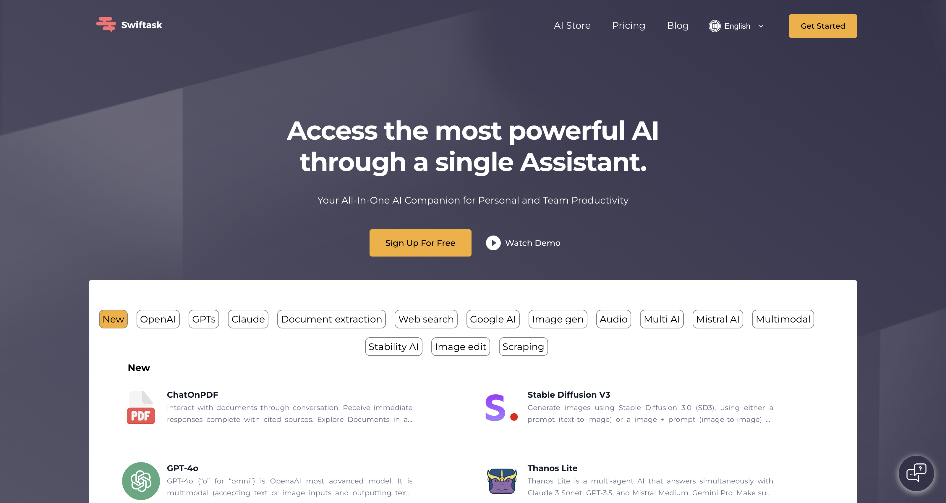 Boost Your Productivity and Creativity with Swiftask - All-in-One AI Assistant