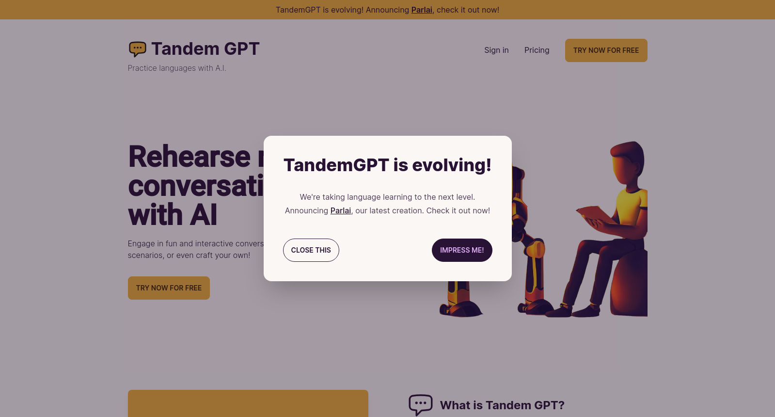 Tandem GPT icon