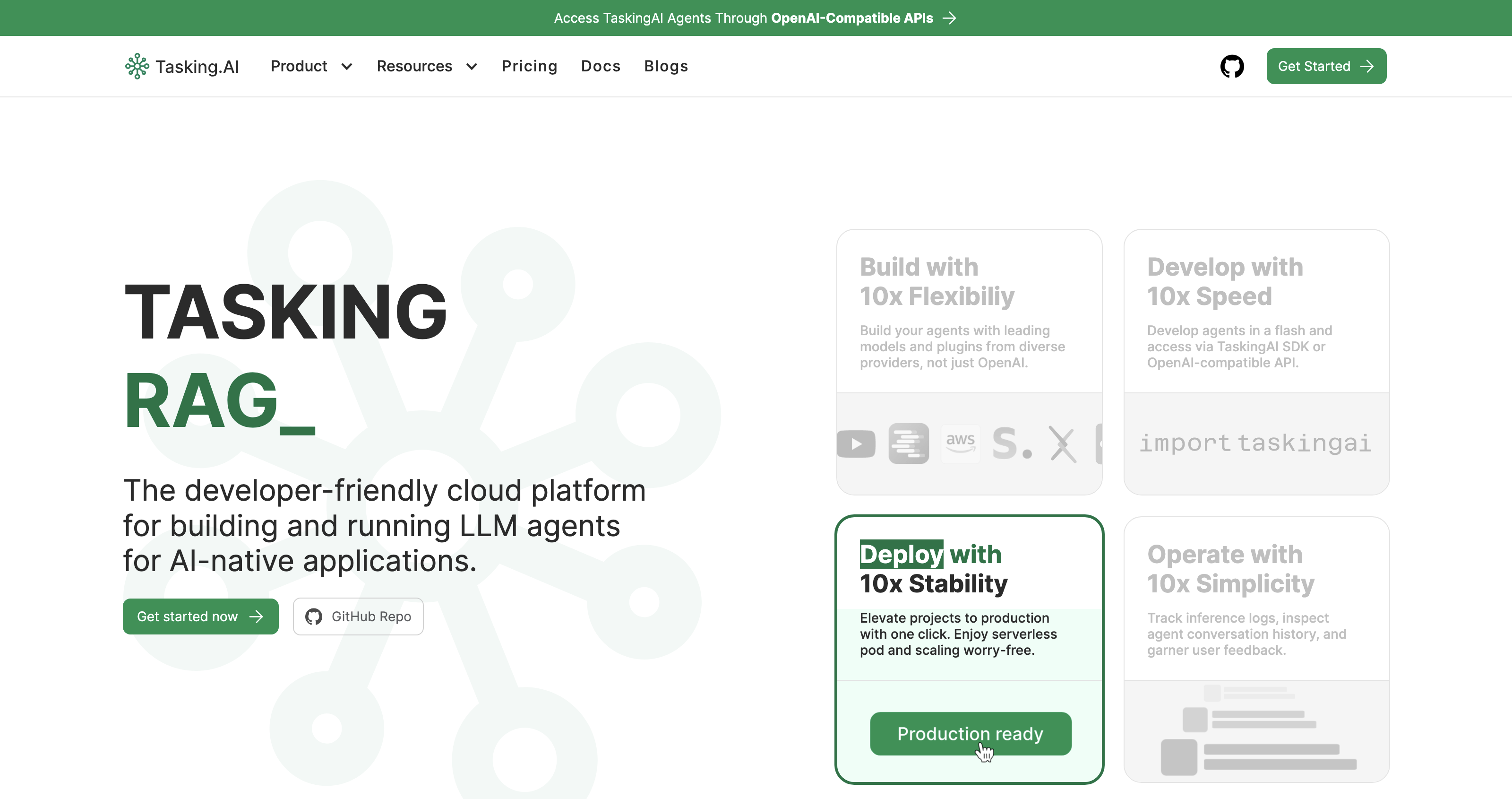 TaskingAI | Premier LLM Agent Building Platform for AI Applications