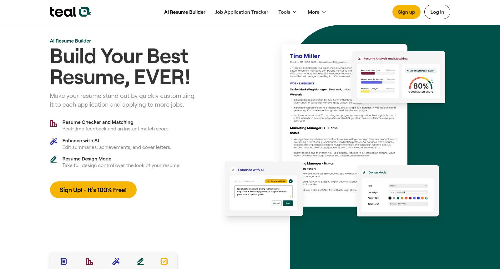 Free AI Resume Builder - Use AI and GPT to Build Your Resume