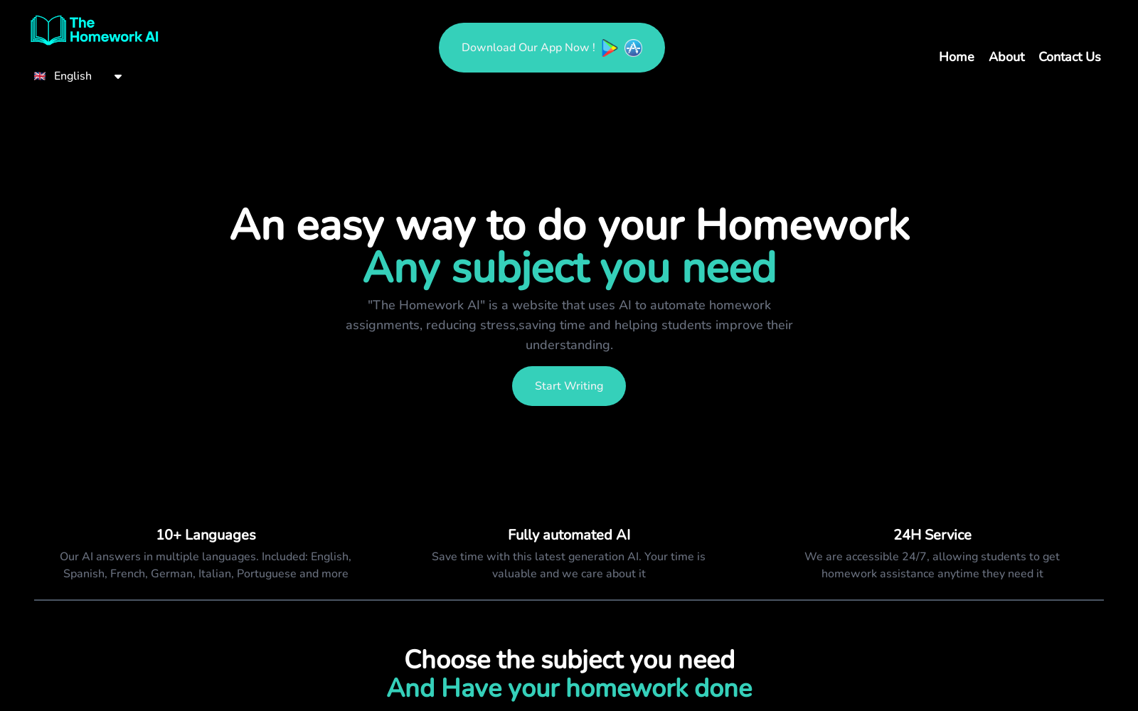 The Homework AI