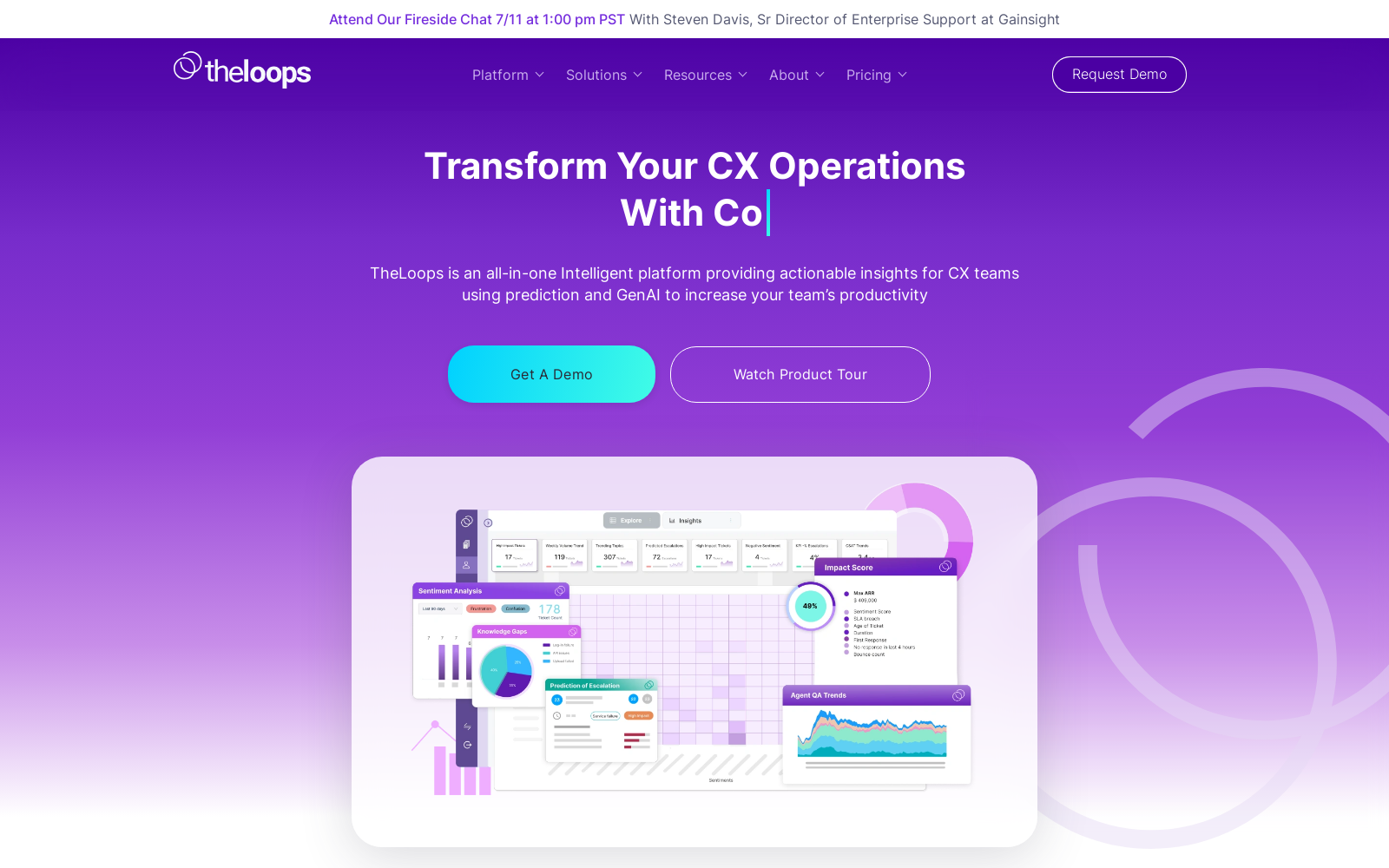 Home: More About TheLoops AI for CX icon
