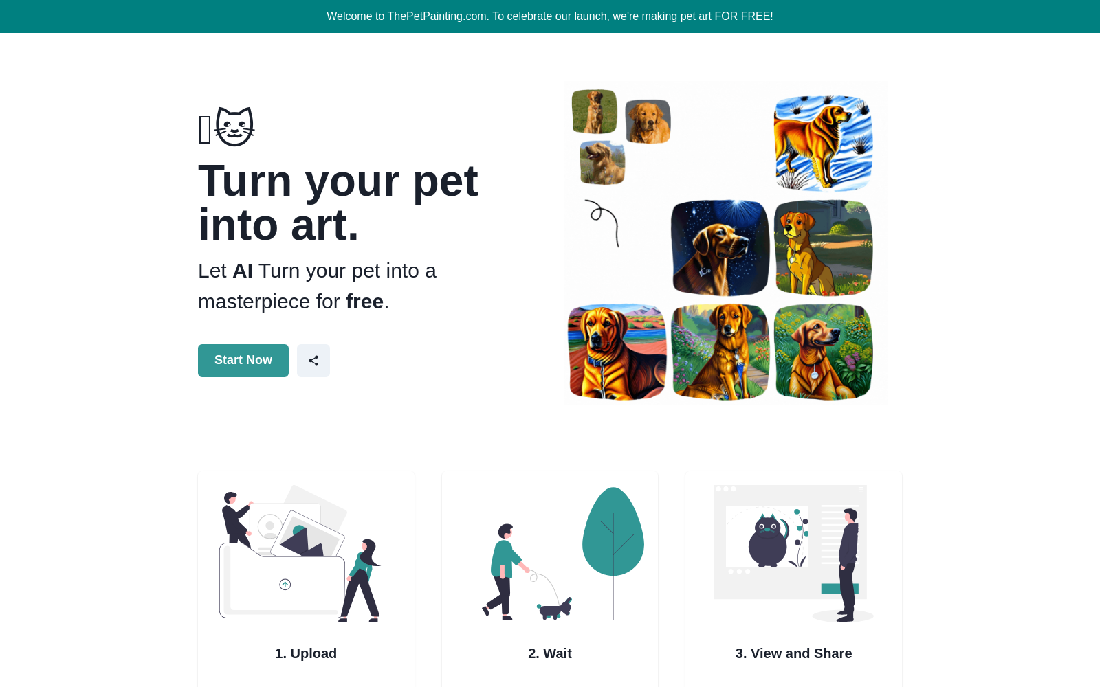 Turn Your Pet Into Art With AI