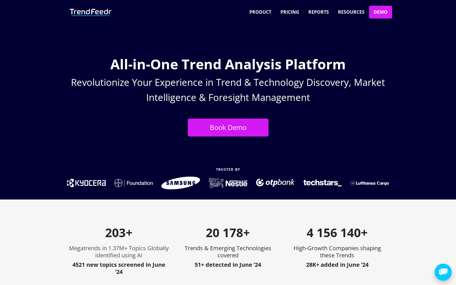 All-in-One Trend Analysis Platform | TrendFeedr