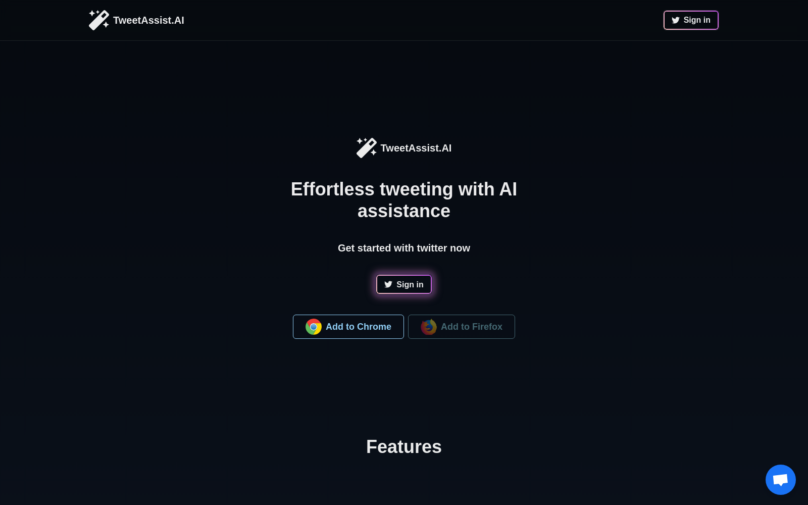 Tweet Assist App