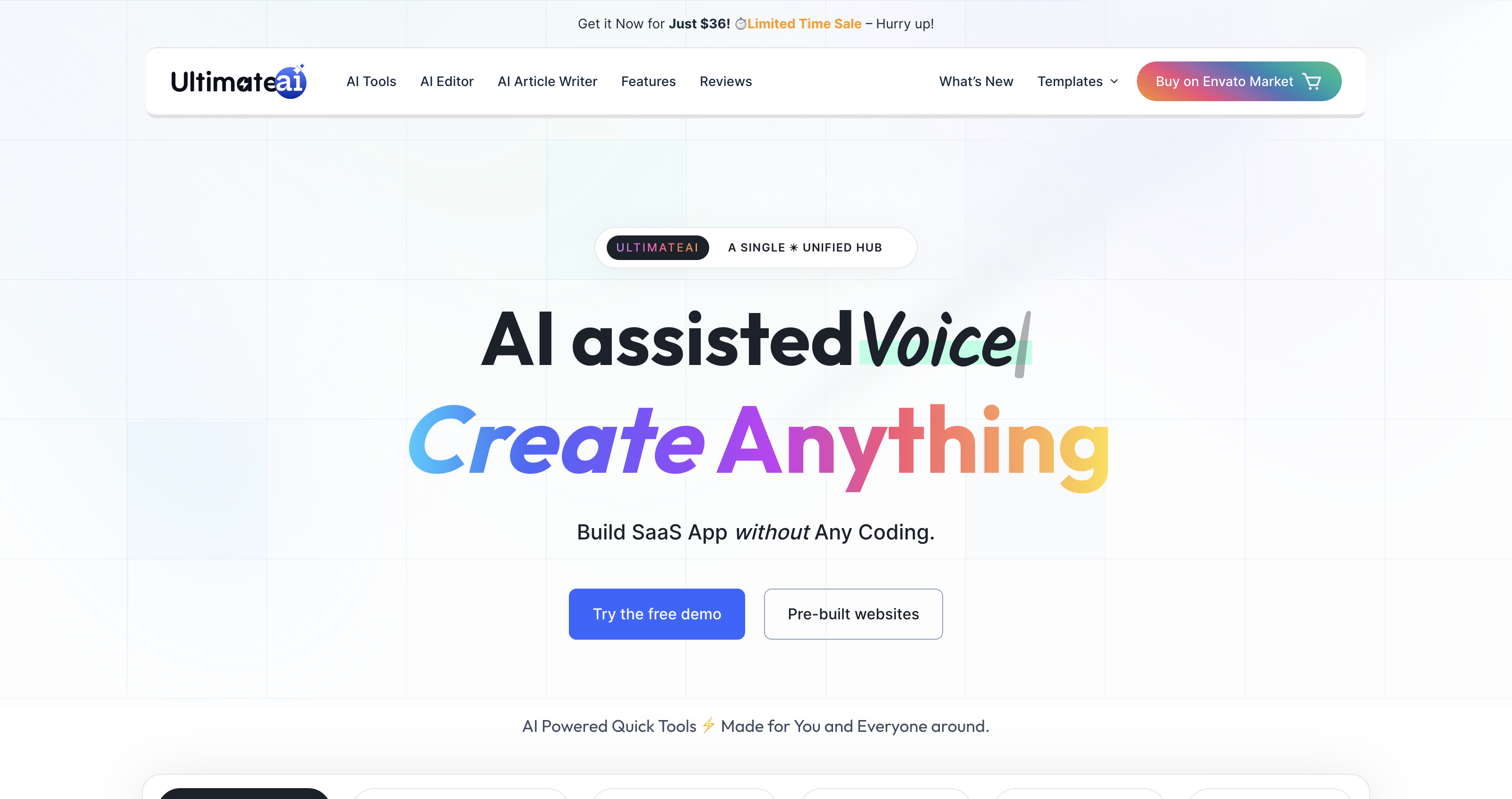 UltimateAI - OpenAI Content Generation WordPress App as SaaS - Ai Tools for Content generation