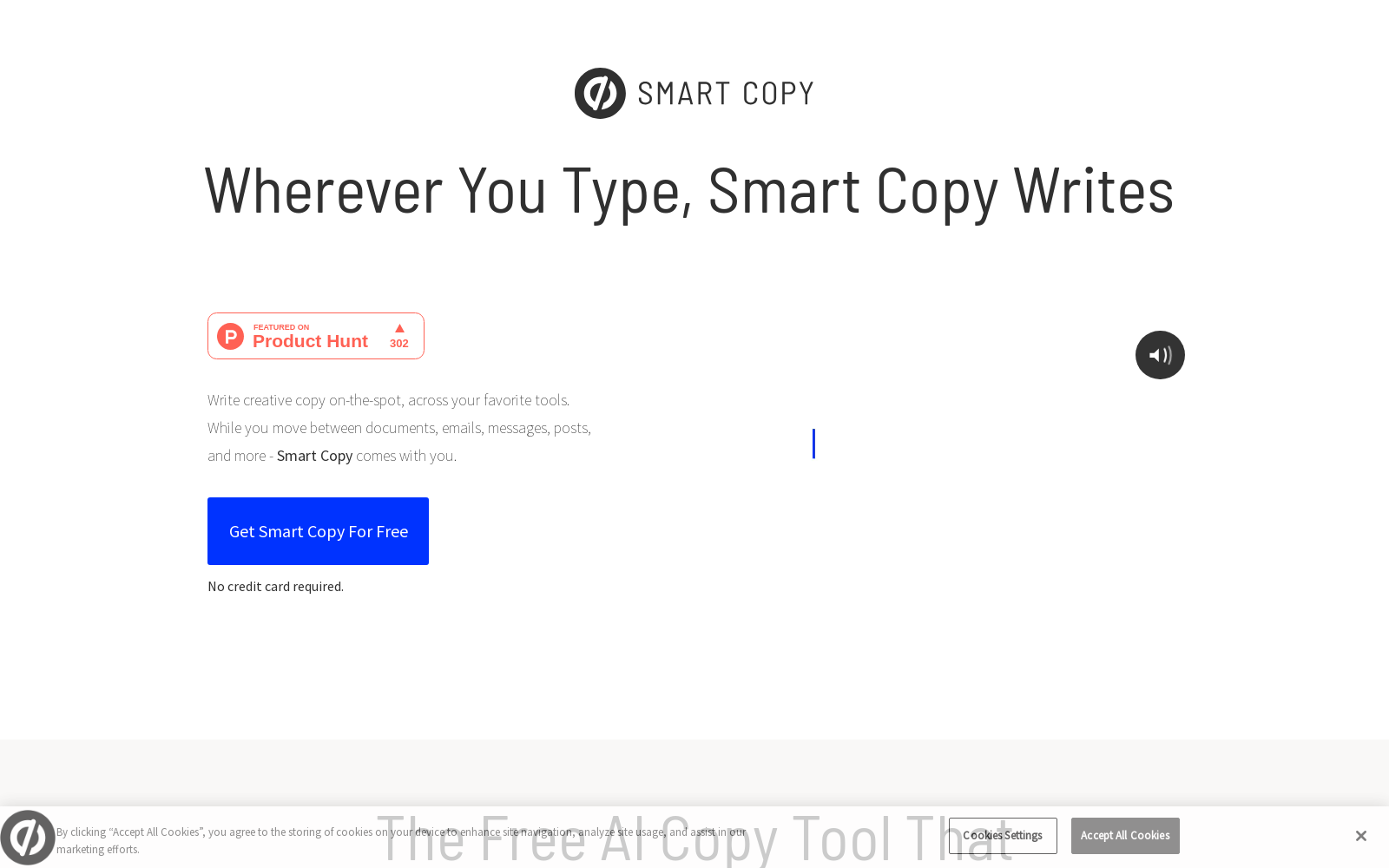 Smart Copy - AI copywriting and content generator tool | Unbounce icon