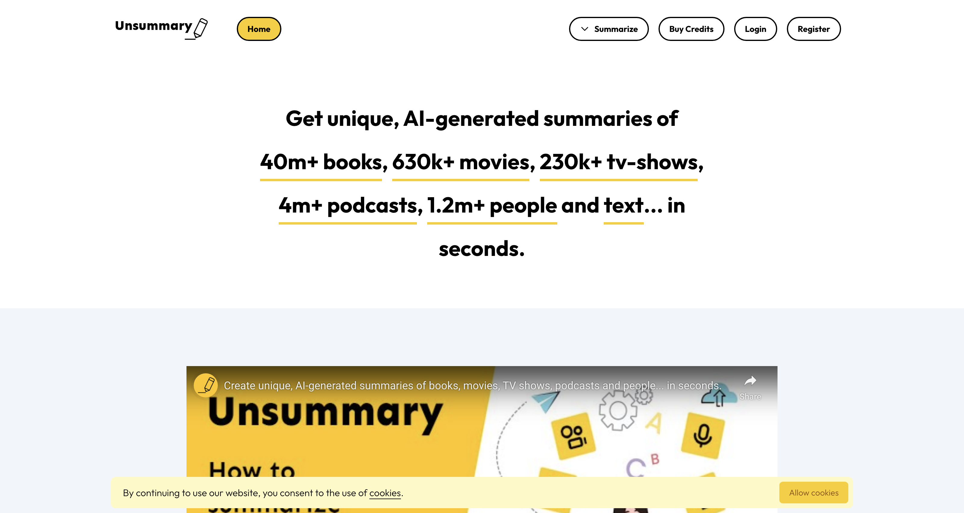 Unsummary