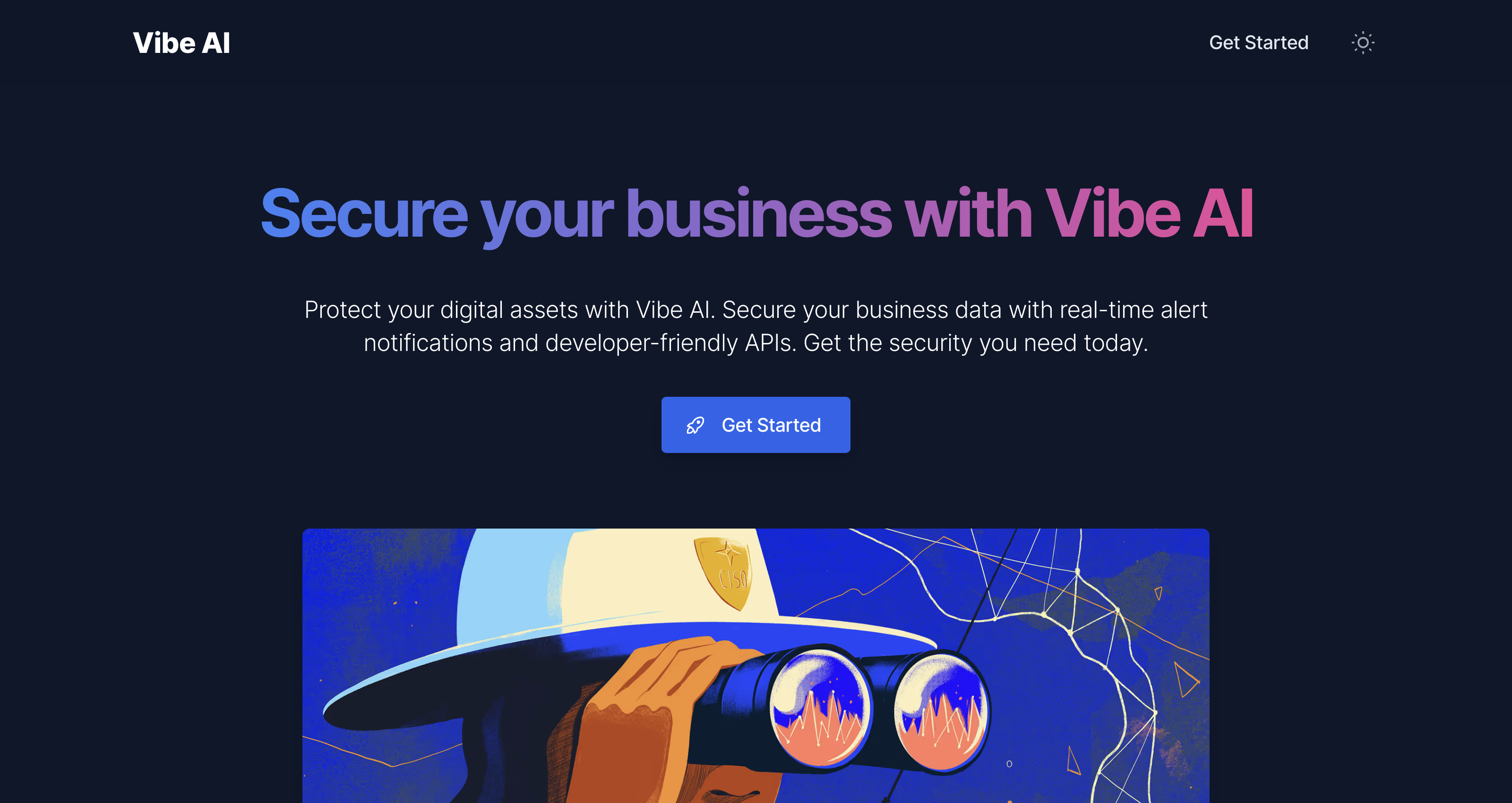 Vibe Ai: Secure your business with AI icon