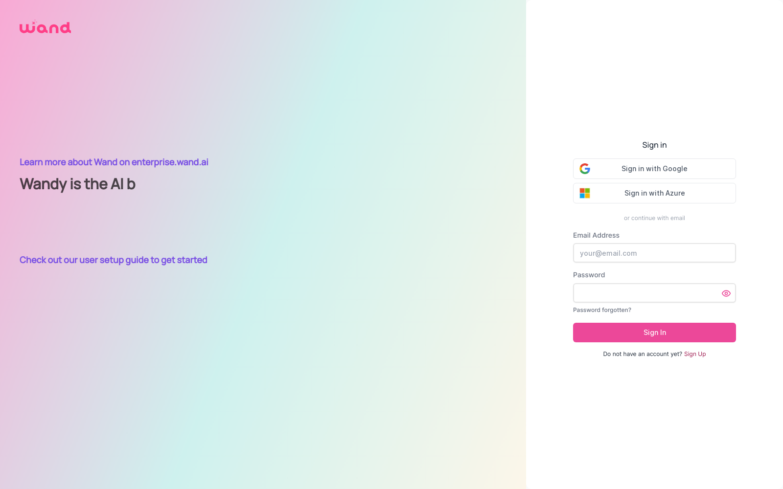 Sign In icon