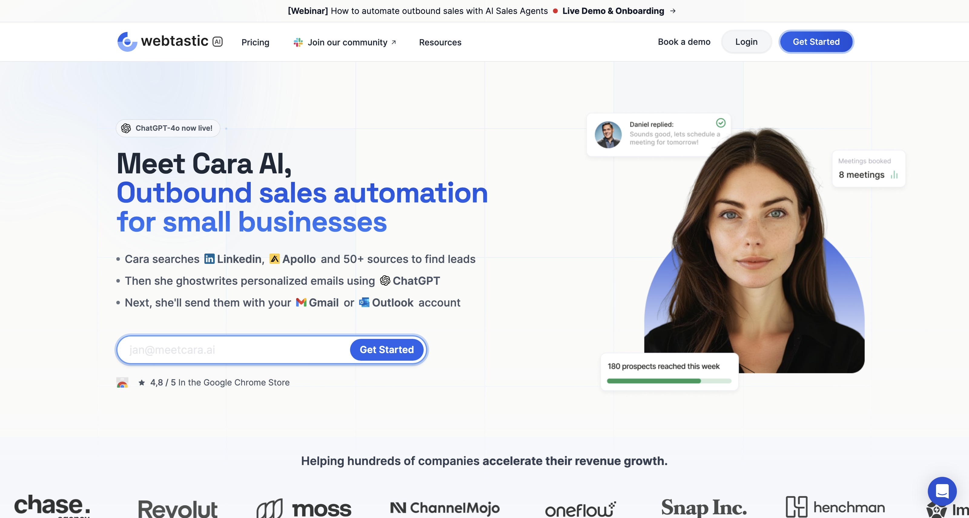 Meet Cara, Your AI Sales Agent.