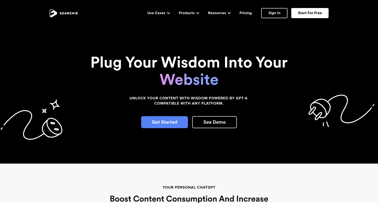 Plugins | Customizable GPT For Your Content icon