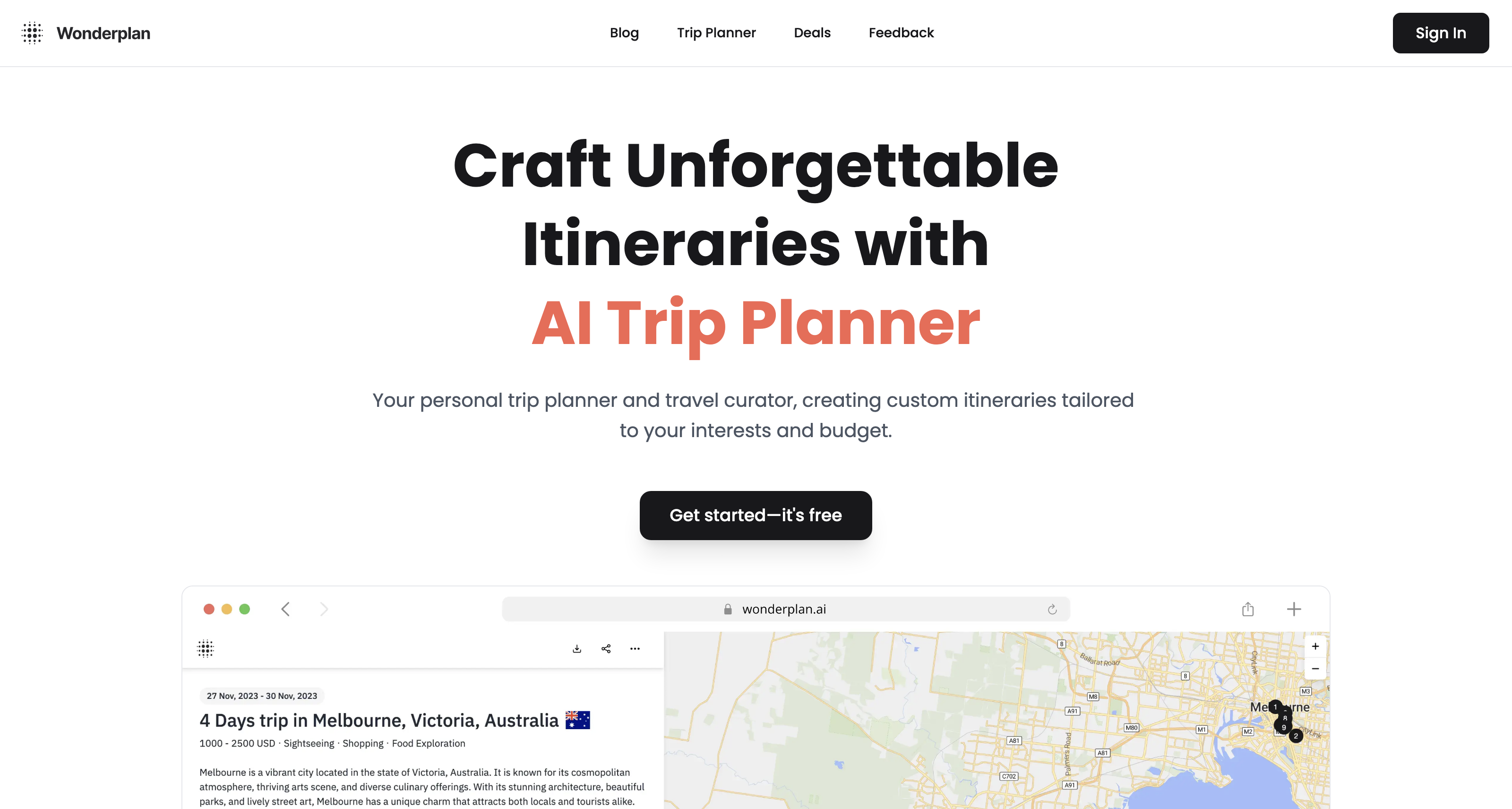 Wonderplan - Best AI Trip Planner, AI Travel Planner