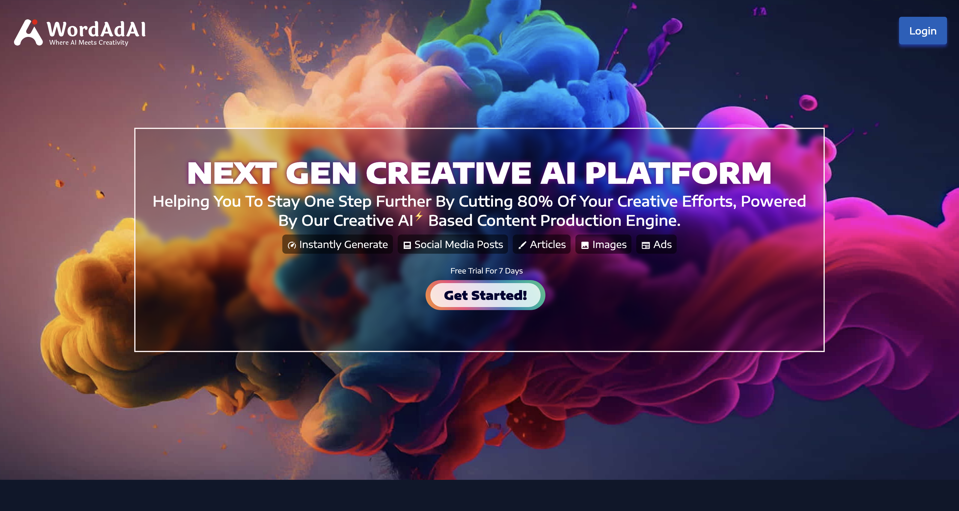 Creative AI Platform - WordAdAI
