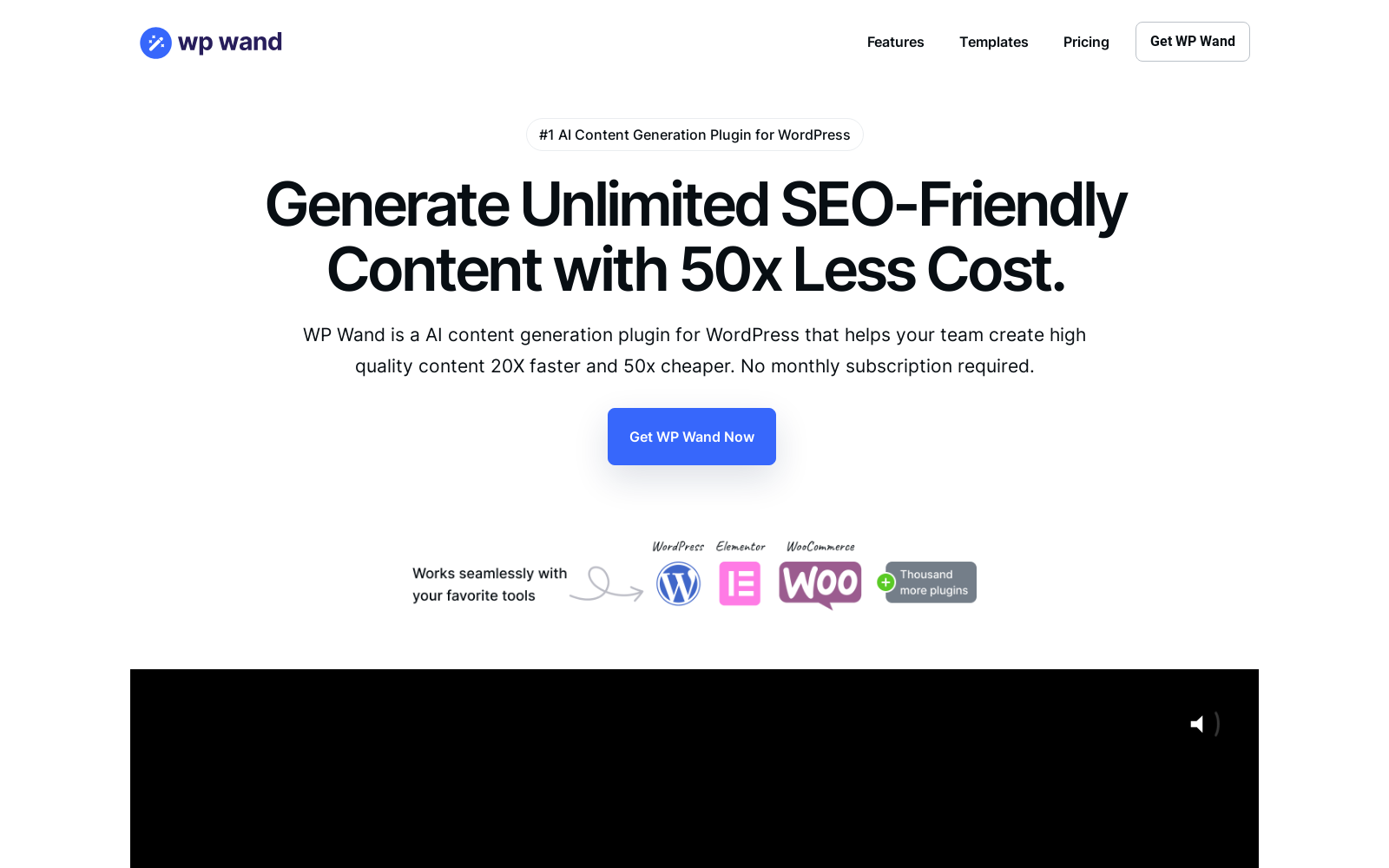WP Wand - Free AI Content Generation Plugin for WordPress icon