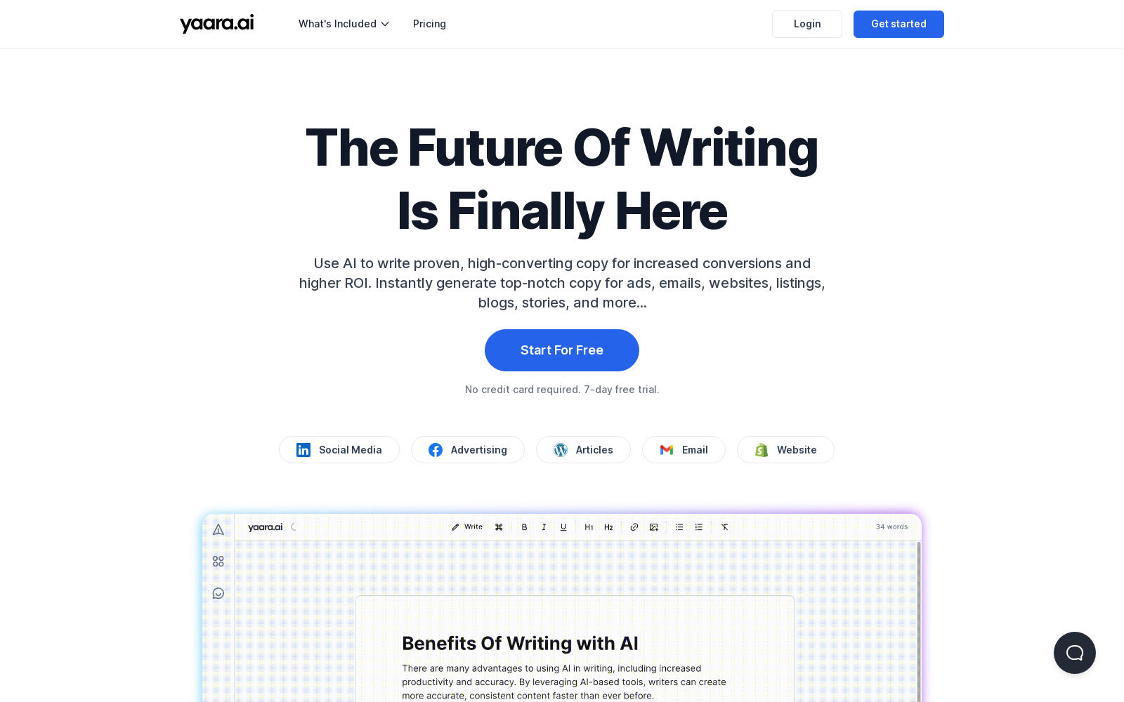 Yaara - Unlock Your Writing Potential icon