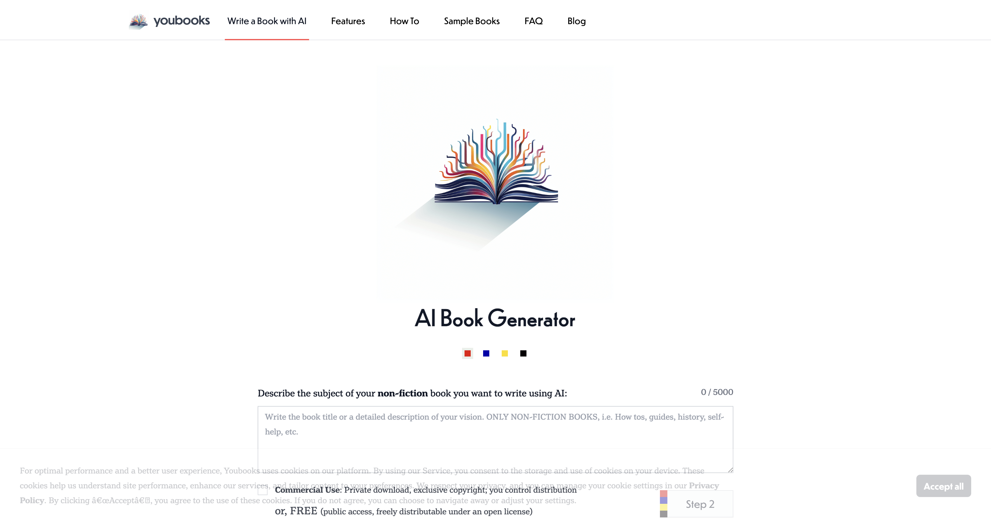 Youbooks: AI Book Generator | Non-Fiction