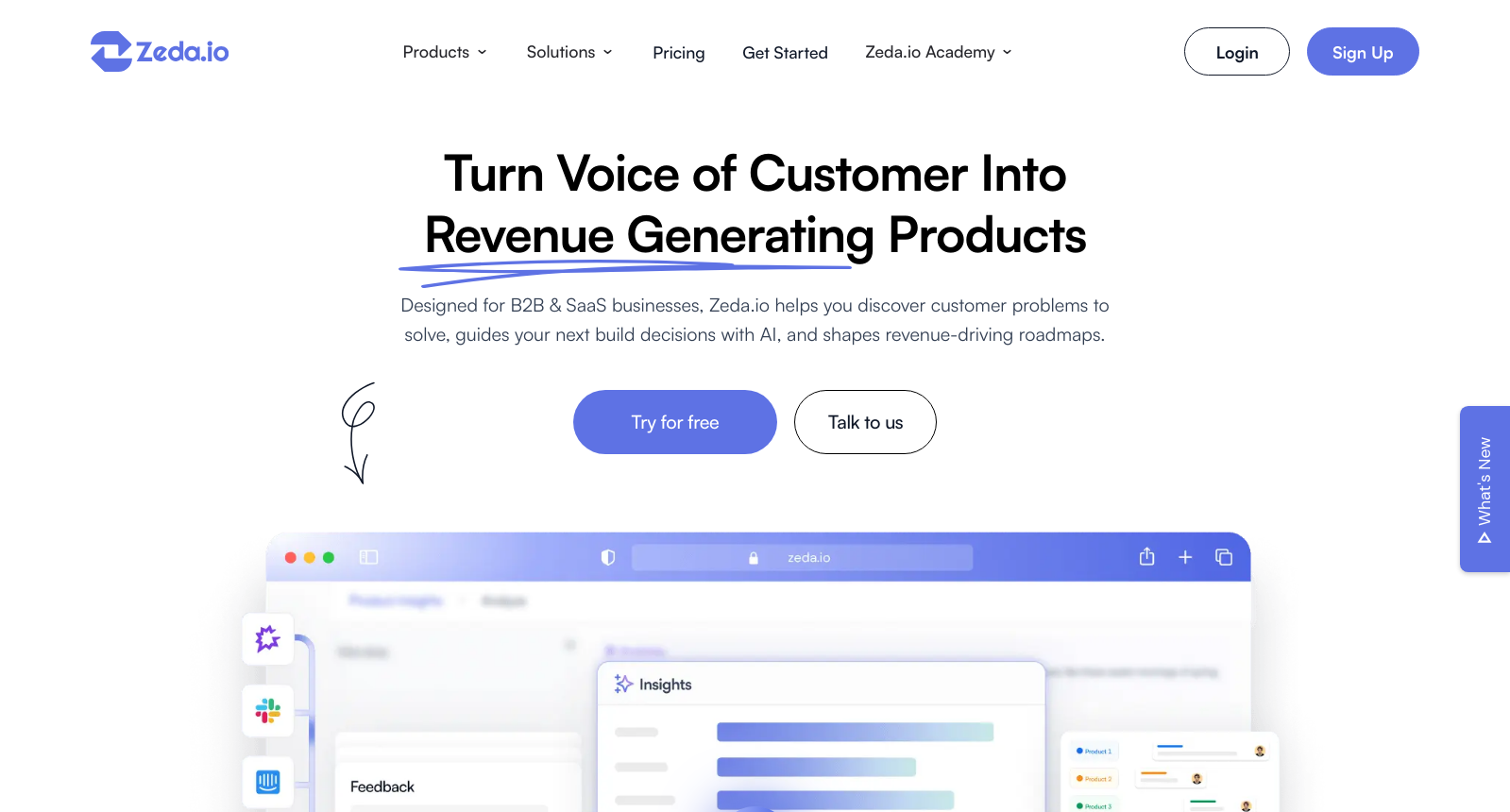 AI-Powered Product Discovery & Strategy Platform - Zeda.io