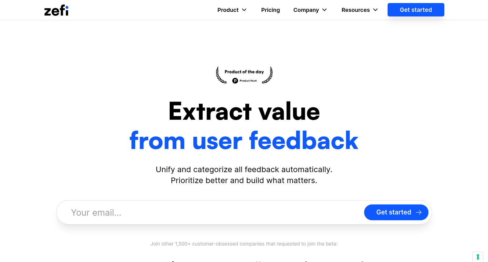 Zefi AI | Transform users' voices into value
