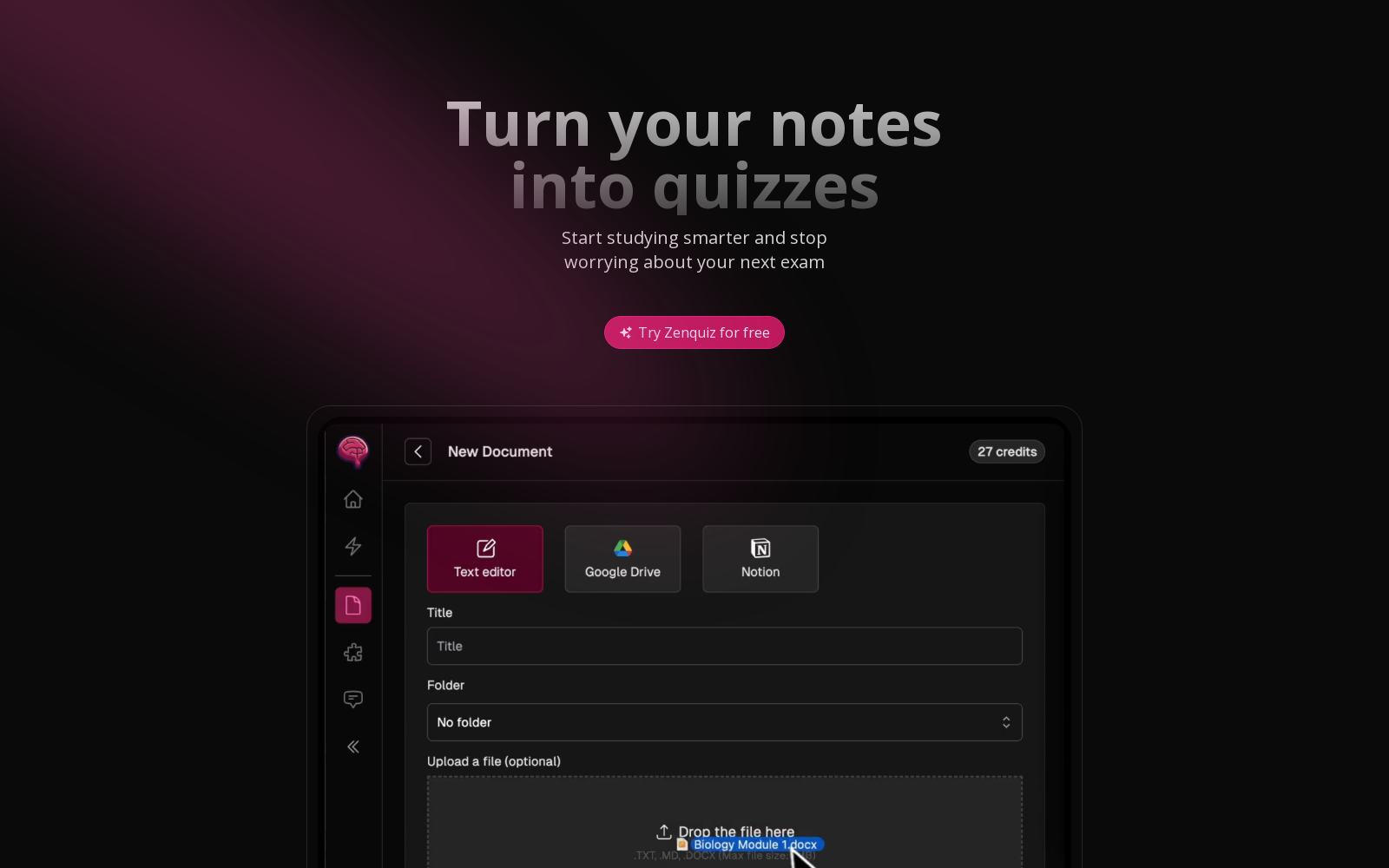 Zenquiz.app | AI generated quizzes icon