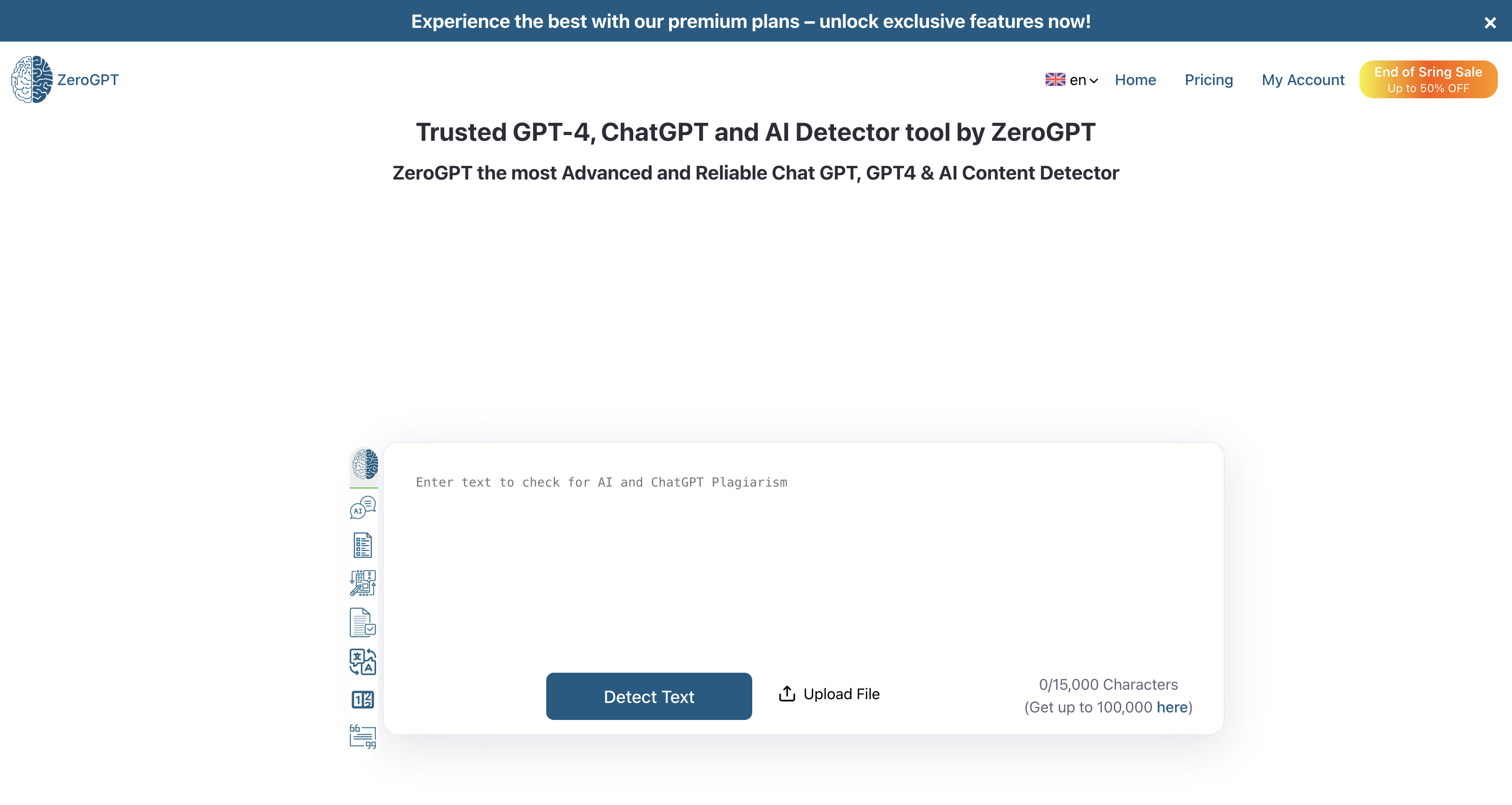 AI Detector - Trusted AI Checker for ChatGPT, GPT4 & Gemini