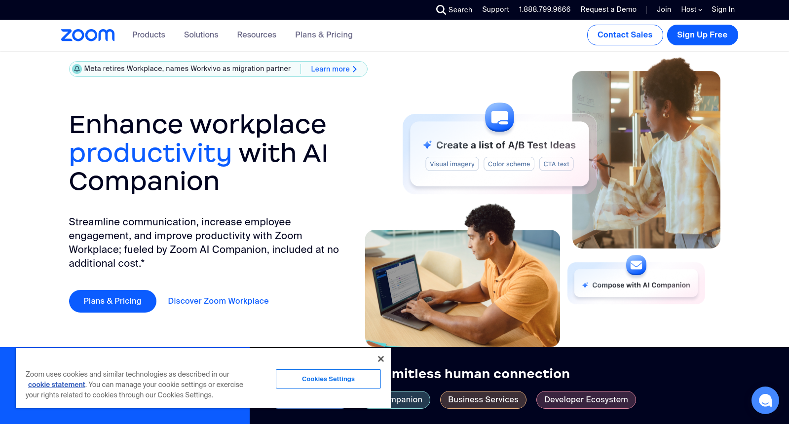 One platform to connect | Zoom