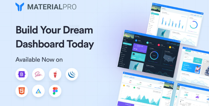 MaterialPRO Bootstrap Admin Dashboard Template