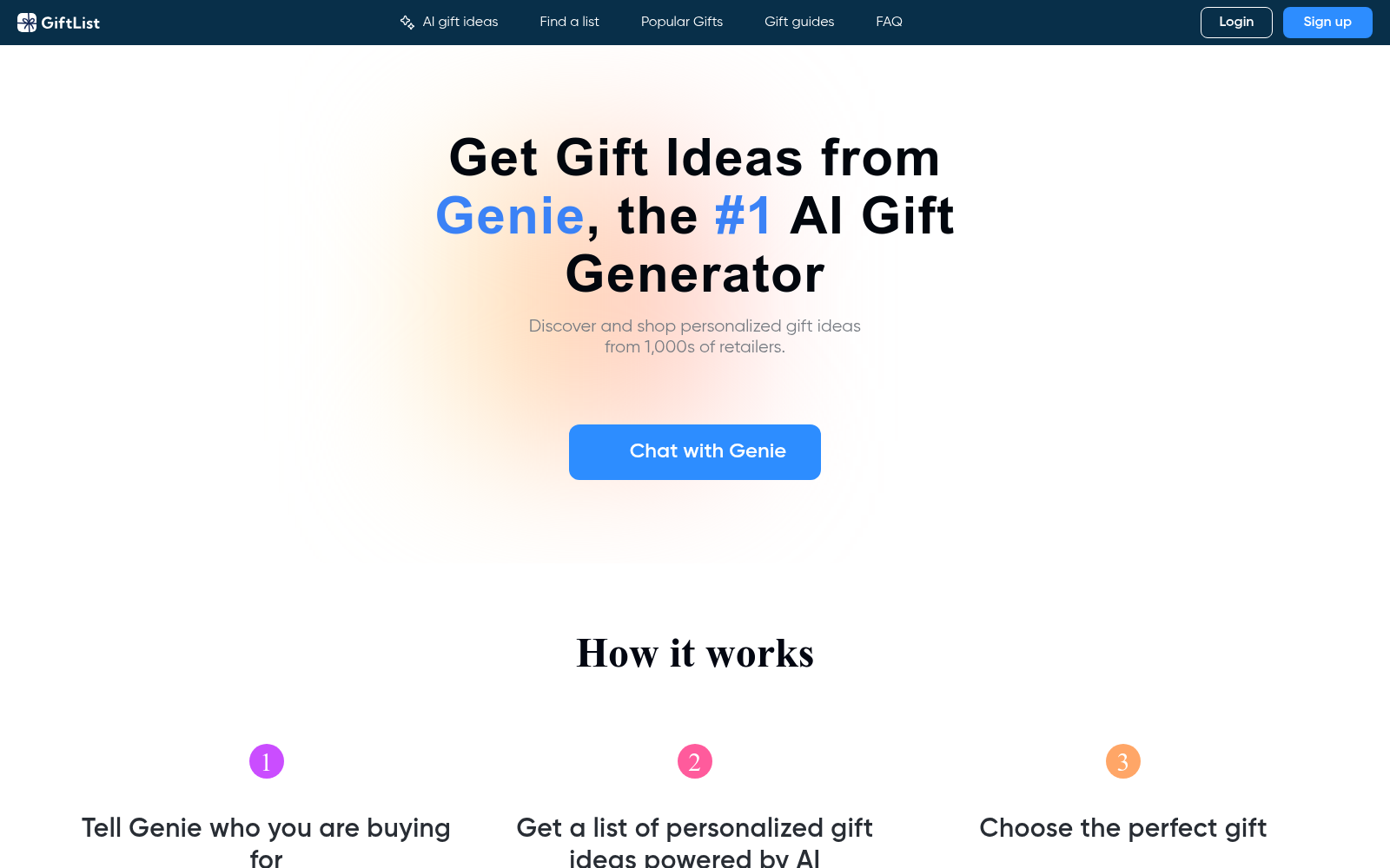 GiftList Genie: AI-Powered Gift Ideas Generator