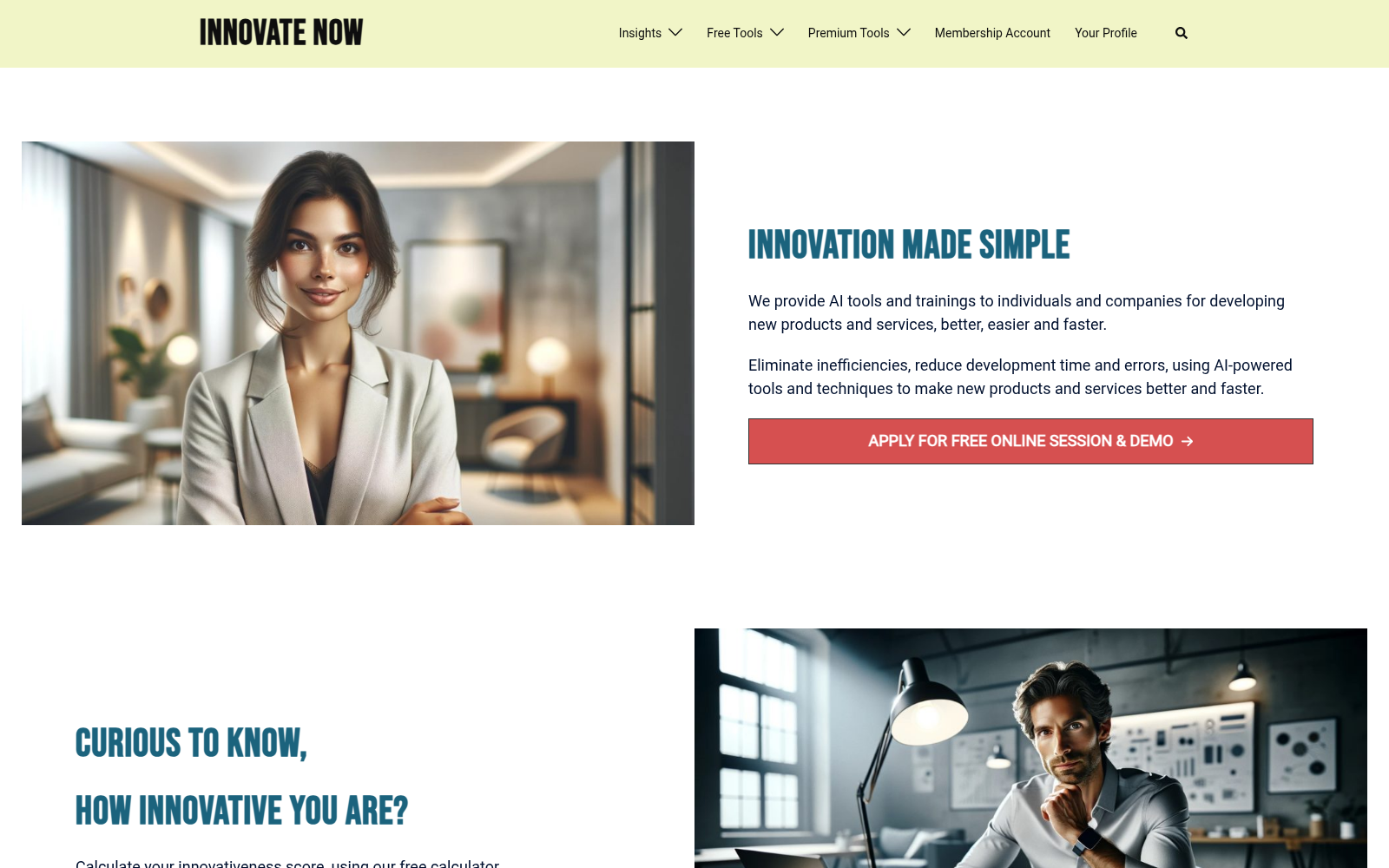 Innovation Tools, Training & Consulting Services