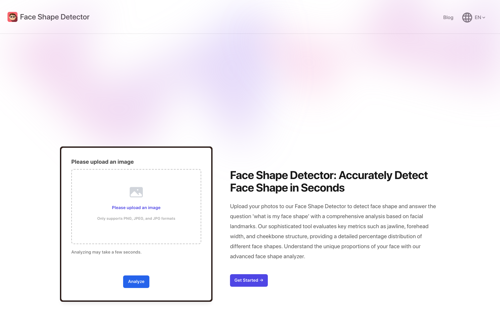Face Shape Detector: Accurately Detect Face Shape in Seconds icon