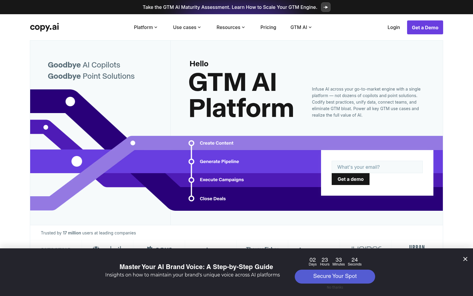 Future proof your business with GTM AI icon