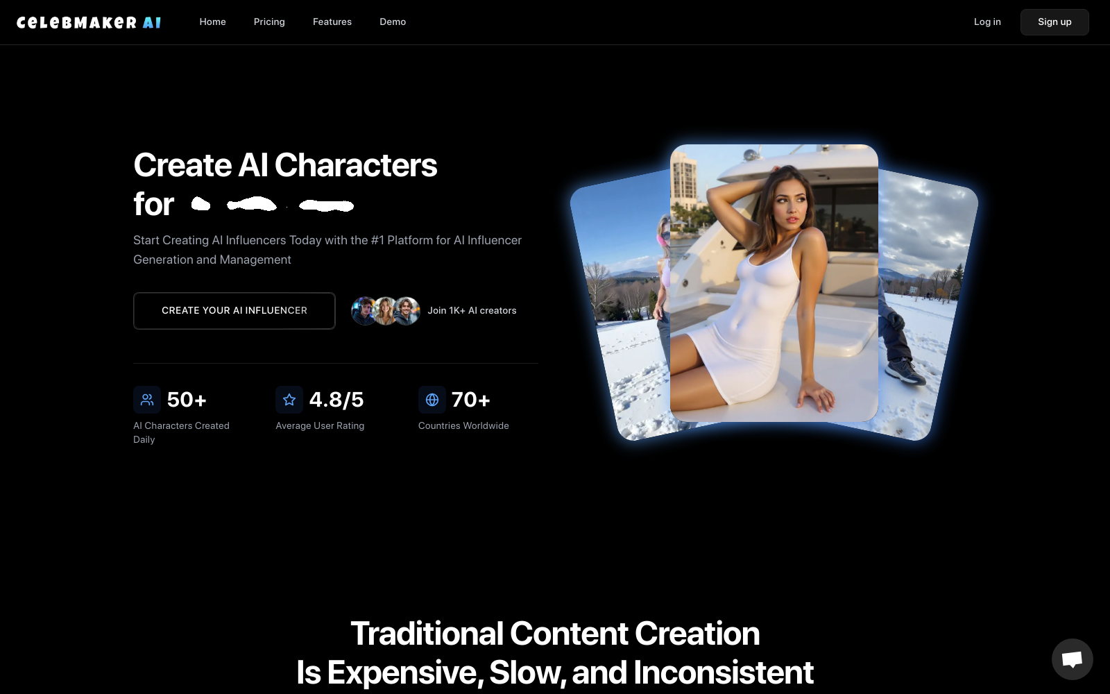 CelebMakerAI - AI-Driven Influencer Creation and Monetization icon