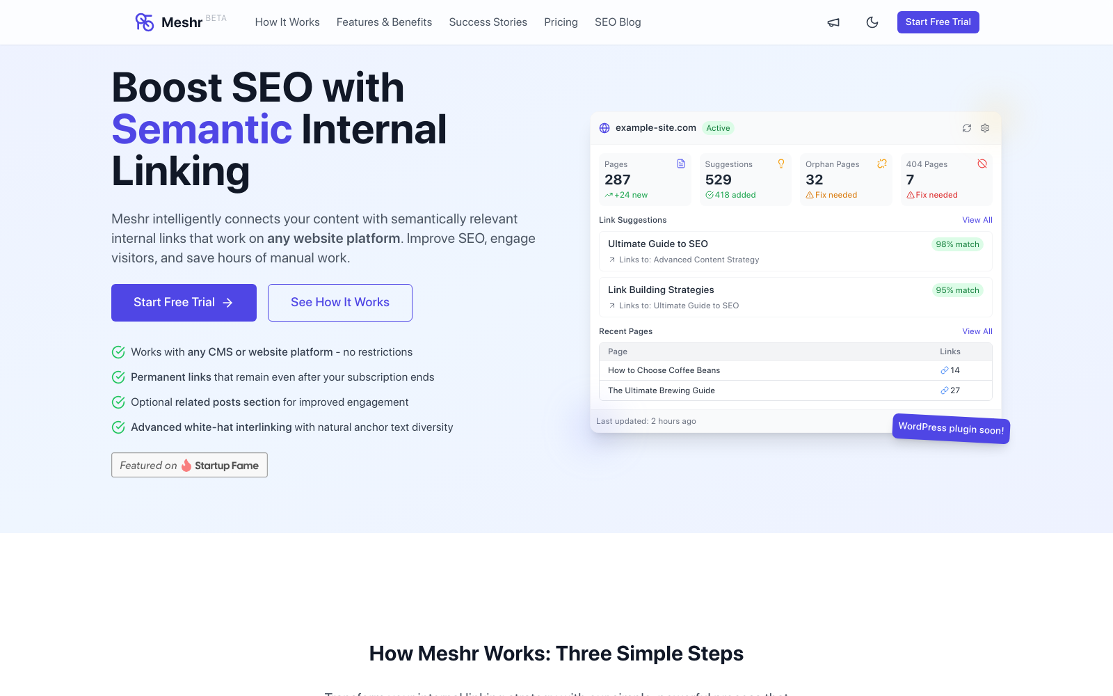 Meshr - Smart Internal Linking icon