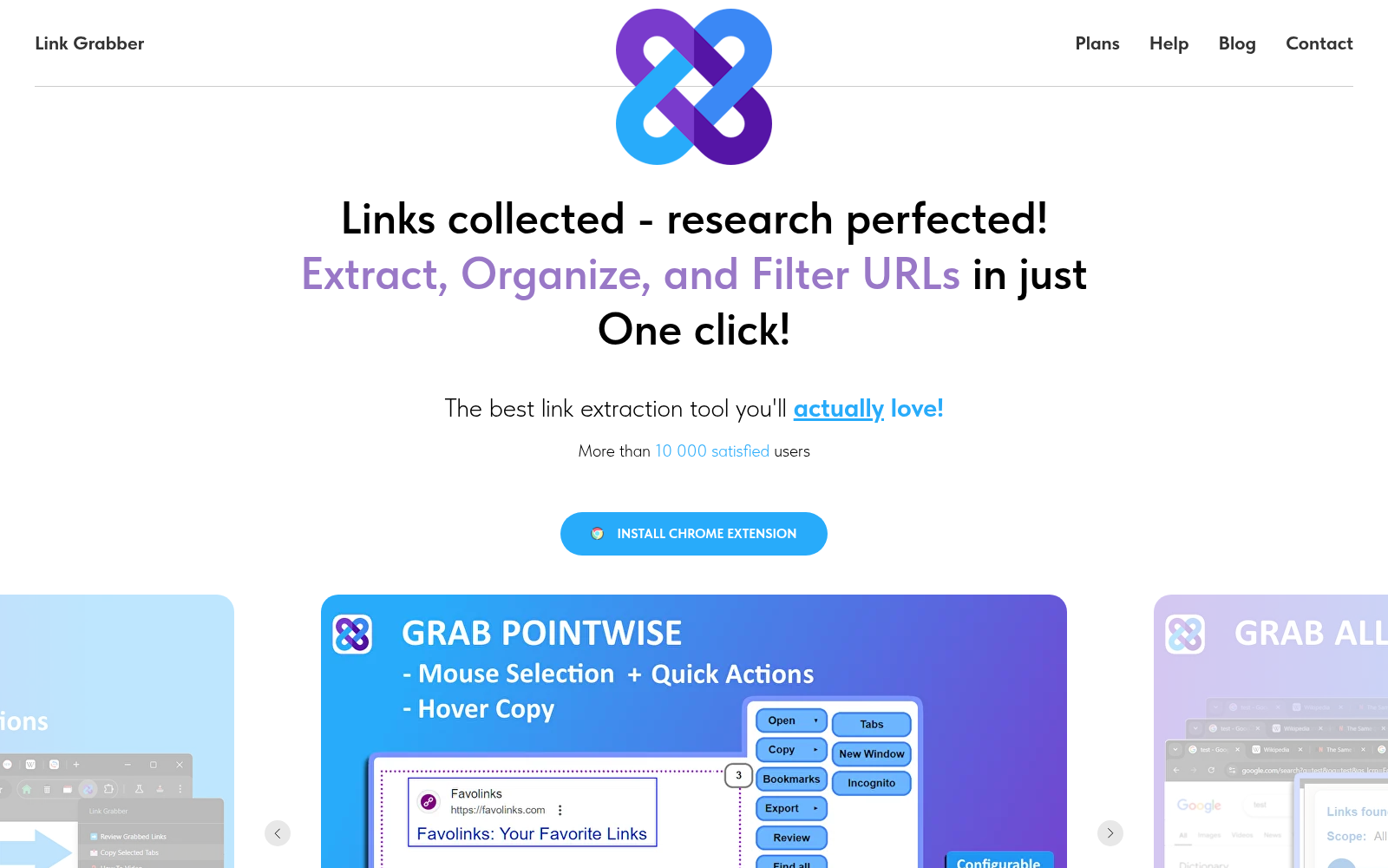 Link Grabber: Powerful URL Extractor & Link Scanner